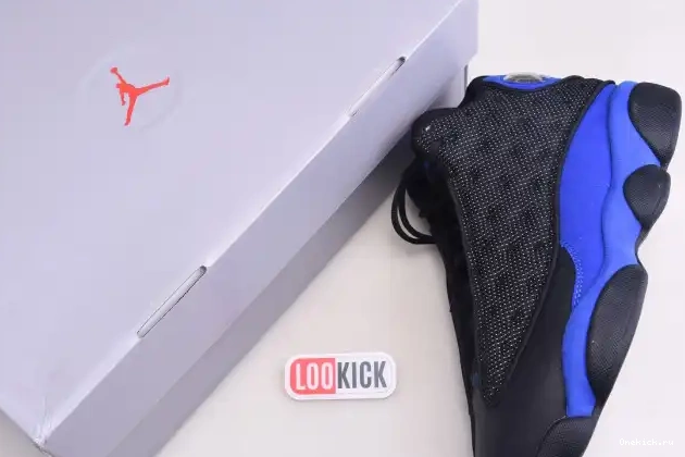 One Kick Royal Black Hyper 414571-040 13 Jordan Retro 0520